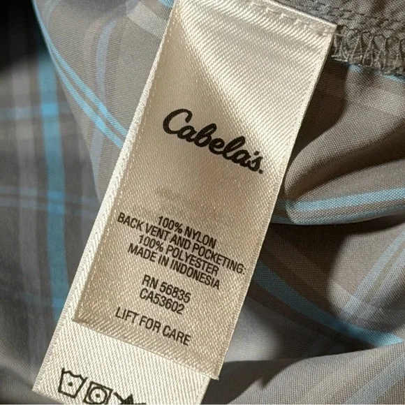 Cabela’s Guidewear Shirts Lot of 2 Men’s Large Plaid Outdoor Fishing Hiking - Picture 9 of 16